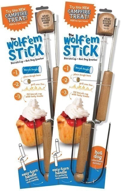 Wolf 'em Biscuit Cup and Hotdog Roaster 1