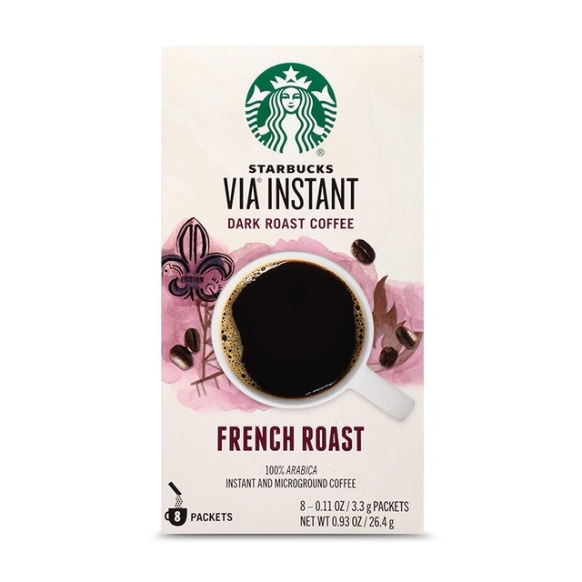 Starbucks VIA Instant Coffee French Roast 1
