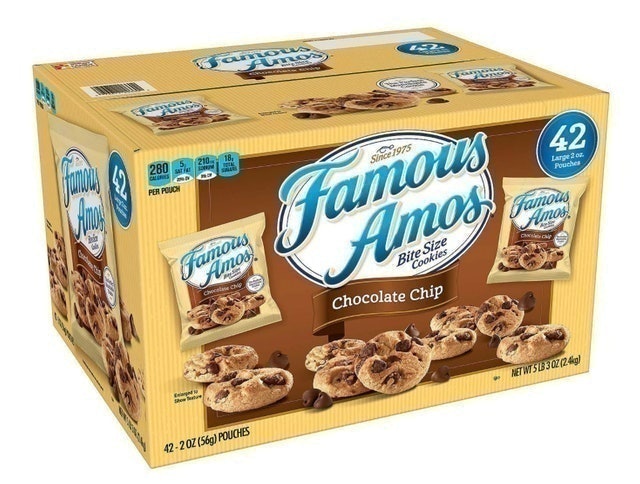 Famous Amos Chocolate Chip Cookies 1