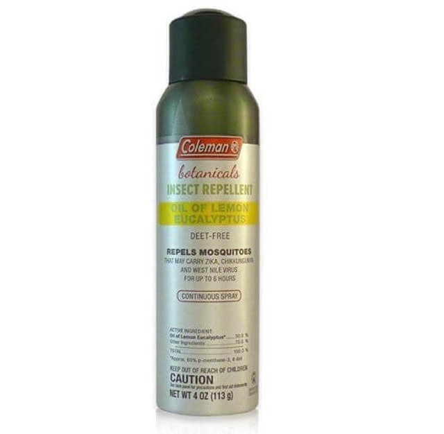Coleman DEET Free Lemon Eucalyptus Spray 1