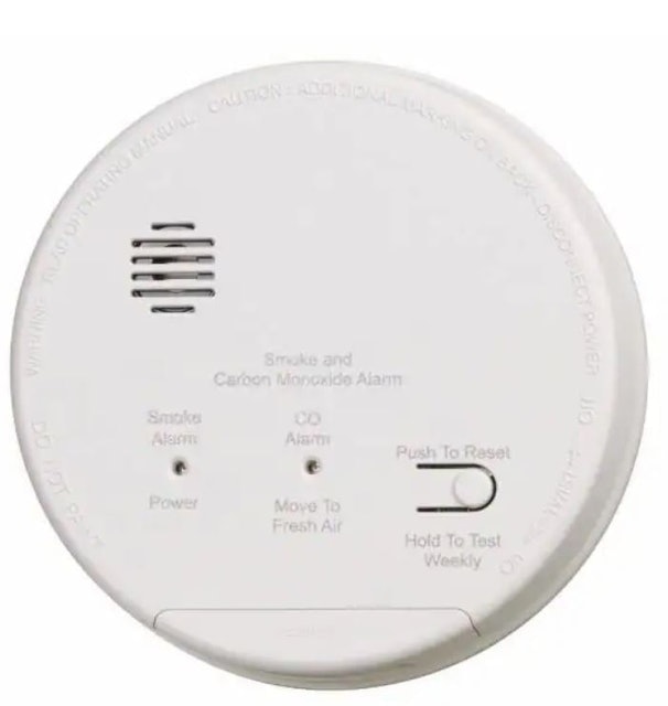 Gentex Hardwired Interconnected Smoke and CO Alarm 1