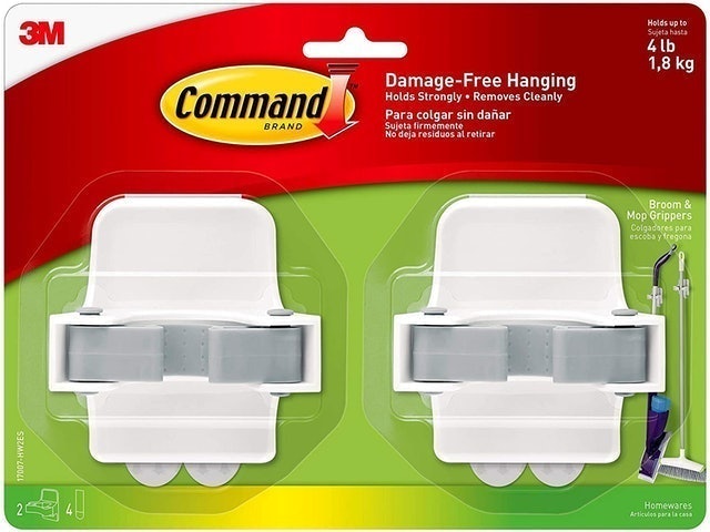 Command Broom and Mop Grippers 1
