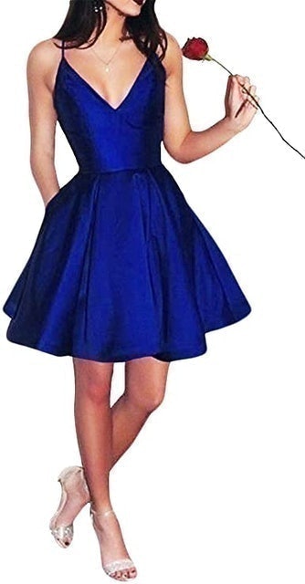 Yangprom A-Line Dress With Pockets 1