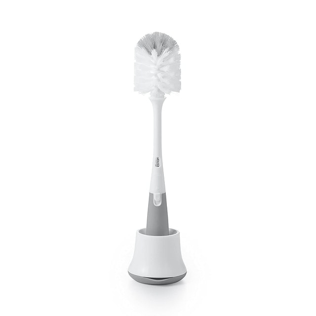 OXO Tot Bottle Brush with Nipple Cleaner and Stand 1