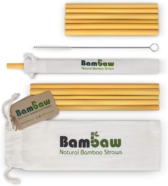 Bambaw Natural Bamboo Straws  1