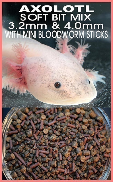 Aquatic Blended Foods Axolotl Soft Bit Mix 1