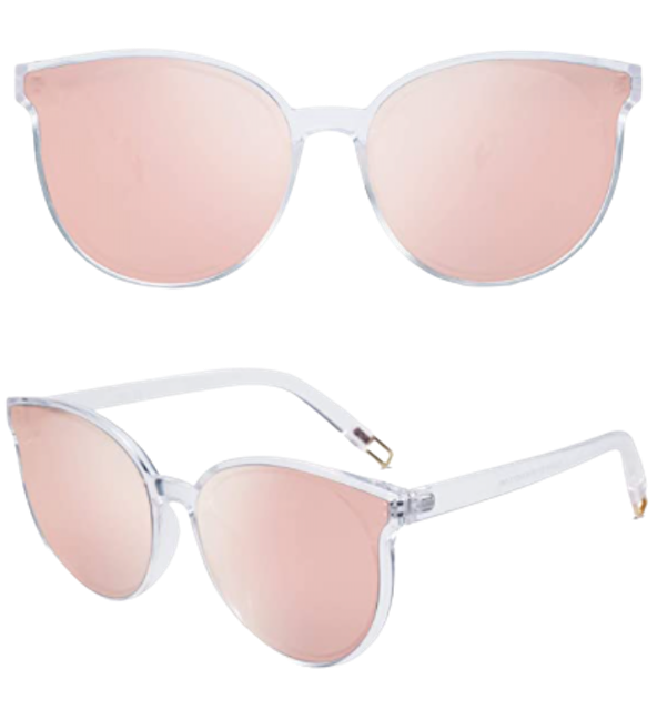 Sojos Fashion Round Sunglasses 1