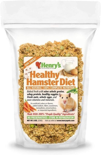 Henry's Healthy Hamster Diet 1