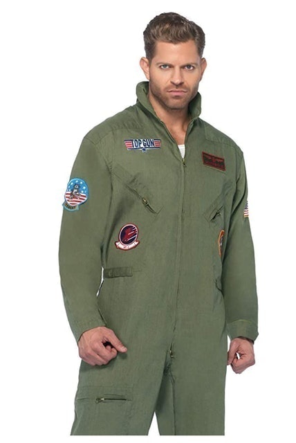 Leg Avenue Top Gun Flight Suit Costume 1