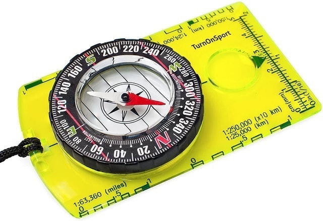 TurnOnSport Hiking Backpacking Compass 1