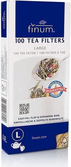 Finum Disposable Paper Tea Filter Bags 1