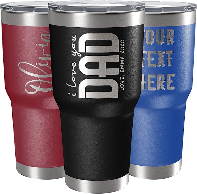 Personalized Favors Personalized Tumbler with Splash-Proof Lid 1