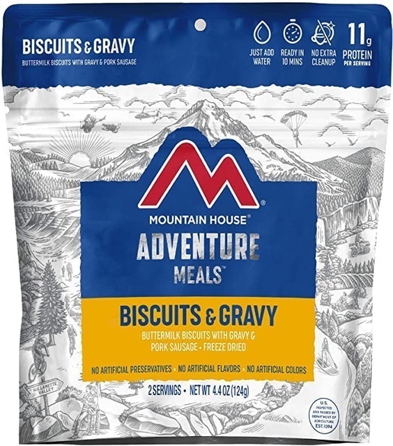 Mountain House Biscuits and Gravy 1