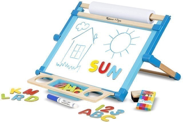 Melissa & Doug Double-Sided Tabletop Easel  1