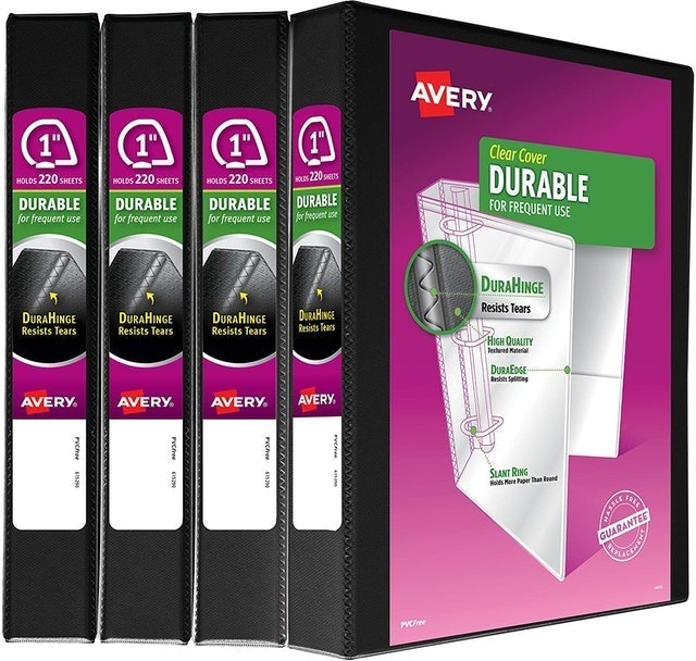 Avery Durable View 3 Ring Binders 1
