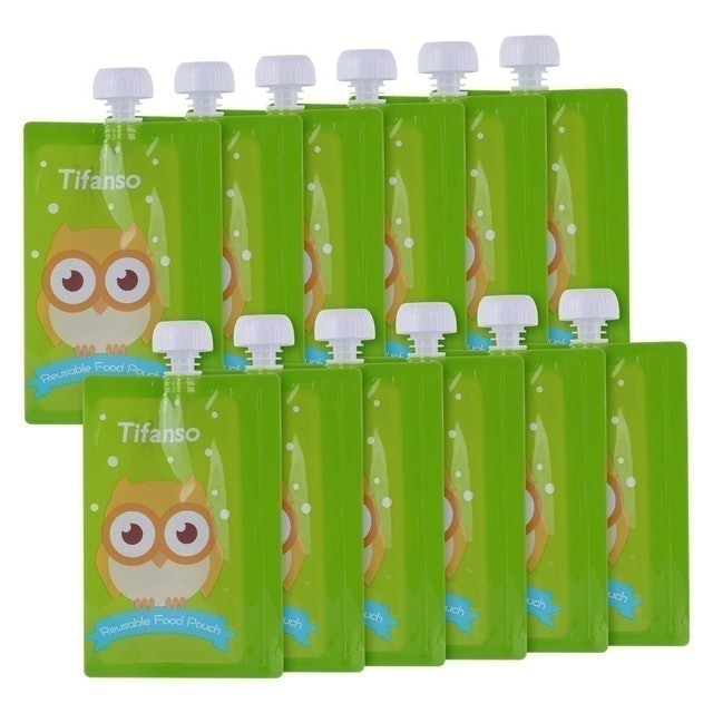 Kirecoo Reusable Food Pouches 1