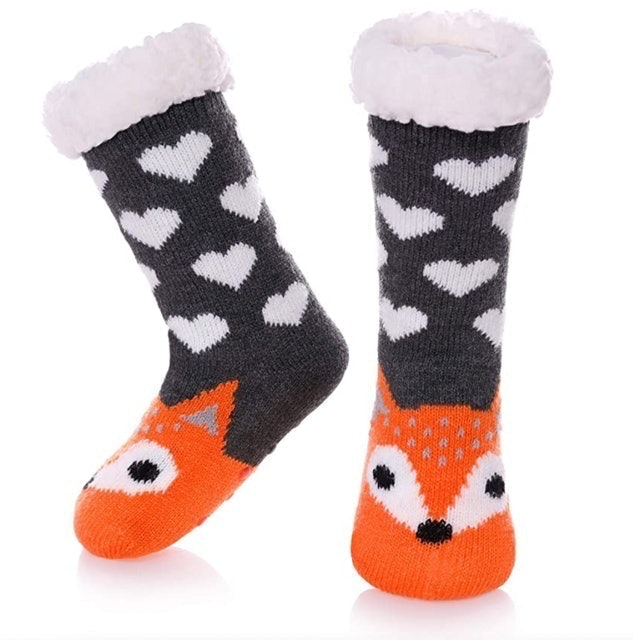 LANLEO Cute Animal Slipper Socks 1