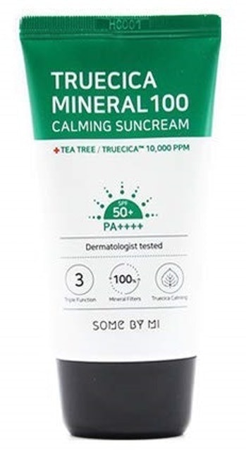 SOME BY MI Truecica Mineral 100 Calming Sunscreen 1