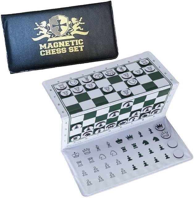 WE Games Mini Magnetic Pocket Chess Set 1
