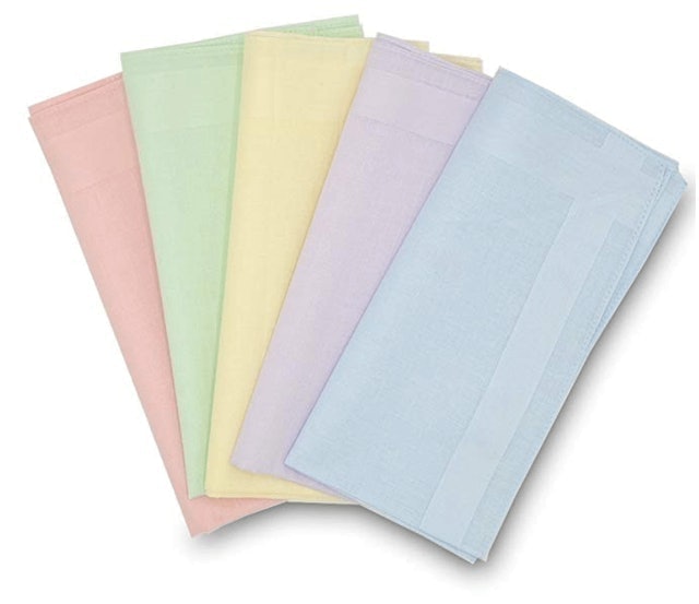 GB Collection 100% Cotton Handkerchiefs 1