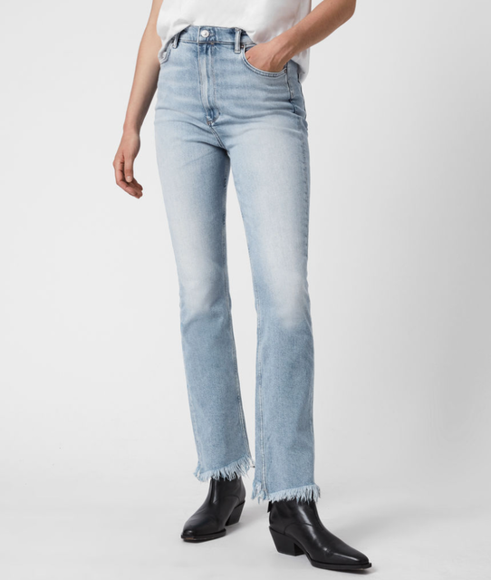 Allsaints Ciara High-Rise Bootcut Jeans 1