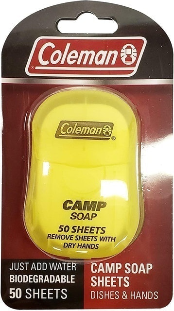 Coleman Camp Soap Sheets  1