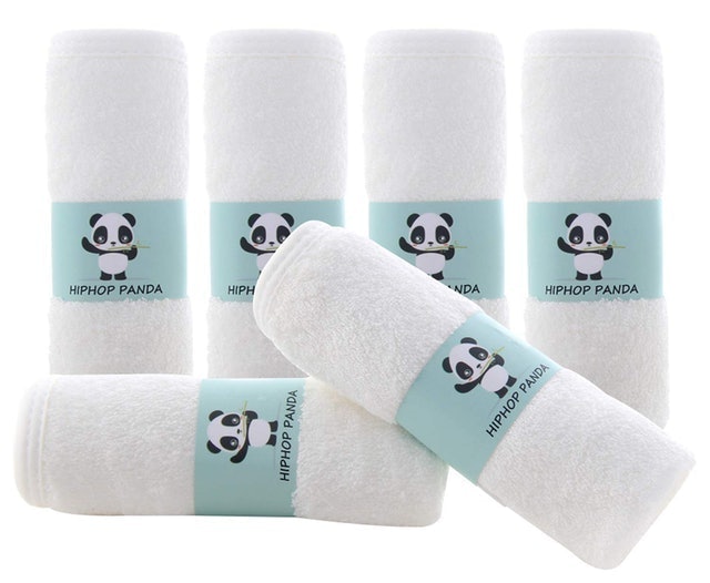 HIPHOP PANDA Bamboo Baby Washcloths 1