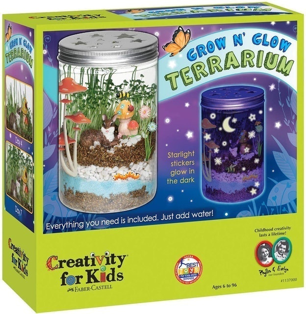 Creativity for Kids Grow 'N Glow Terrarium Science Kits for Kids 1