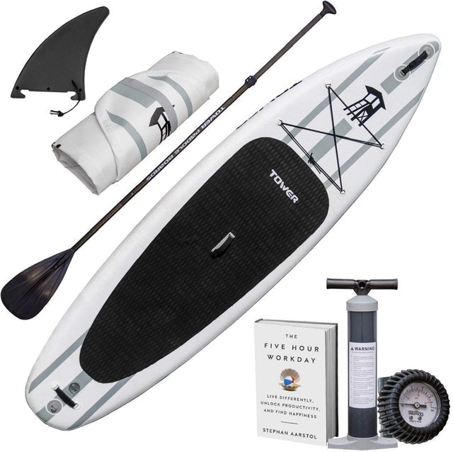 Tower Inflatable 10’4” Stand Up Paddle Board 1