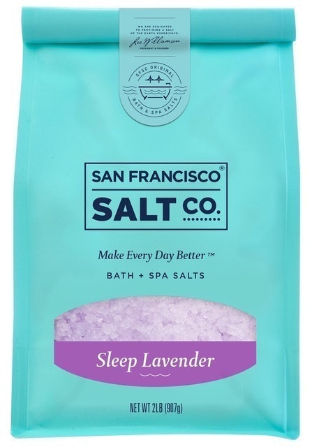 San Francisco Salt Company  Sleep Lavender Bath Salts 1