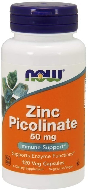 NOW Supplements Zinc Picolinate Supplement 1