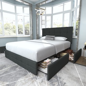 10 Best Bed Frames With Storage in 2022 (IKEA, Pottery Barn, and More) 4