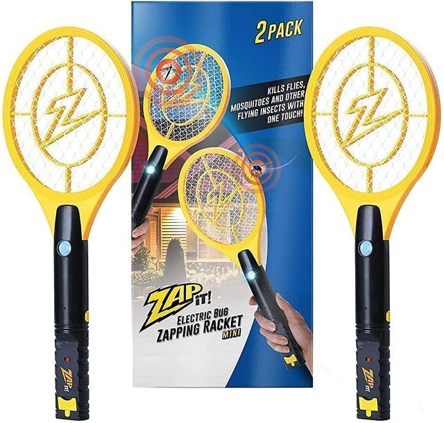 Zap It! Electric Bug Zapping Racket Mini 1