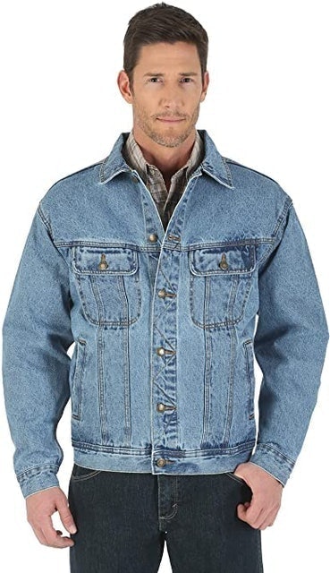 Wrangler Men's Rugged Wear Unlined Denim Jacket 1