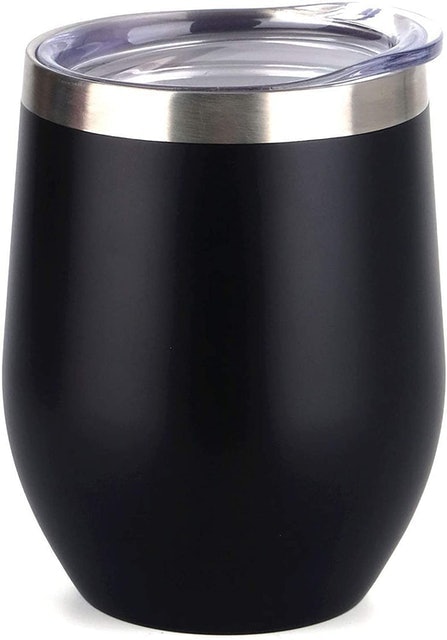Sunwill Vacuum Insulated Wine Tumbler with Lid 1