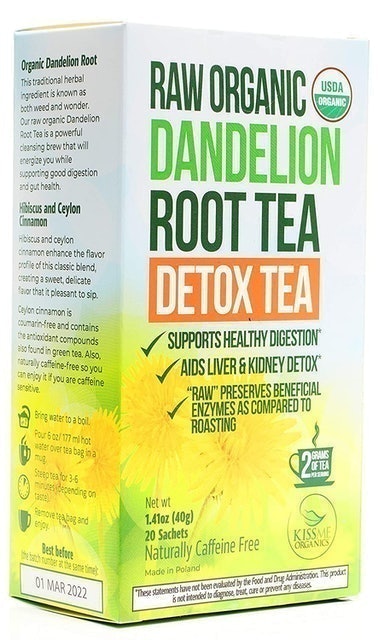 Kiss Me Organics Dandelion Root Tea  1