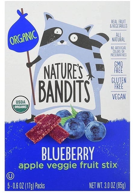 Nature’s Bandits Organic Fruit & Veggie Stix 1