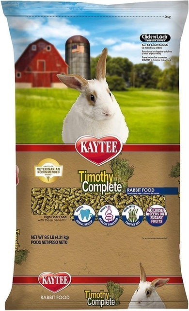 Kaytee Timothy Complete Rabbit Food 1