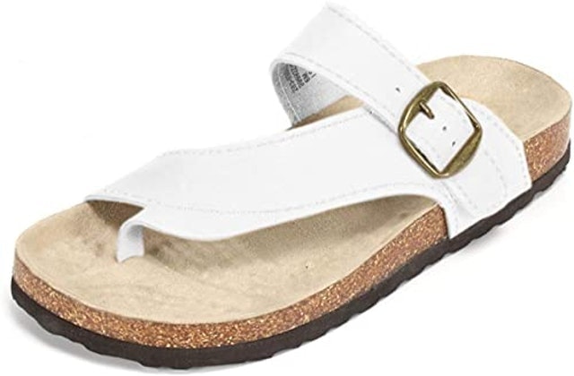 White Mountain Carly Leather Footbeds 1