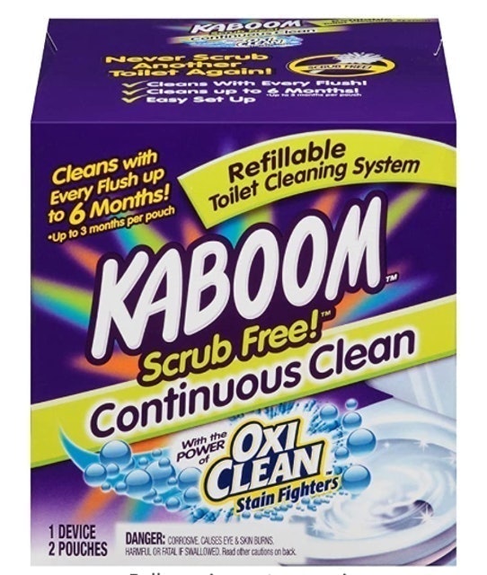 Kaboom Scrub Free! Toilet Bowl Cleaner 1