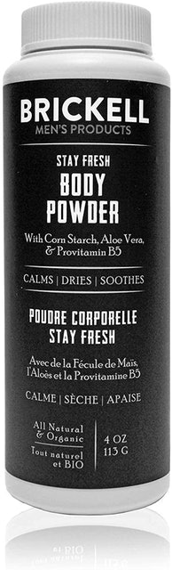 Brickell Men's Products  Stay Fresh Body Powder 1