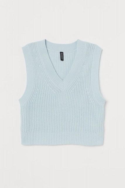H&M Short Sweater Vest 1