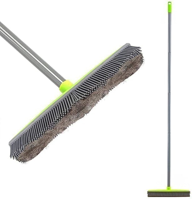 LandHope Rubber Push Broom 1