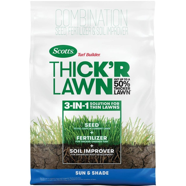 Scotts Turf Builder Thick'R Lawn Sun and Shade 1