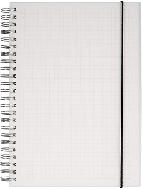 Hulytraat Hardcover Graph Ruled Spiral Notebook 1