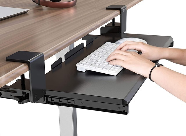 Defy Desk Clamp On Keyboard Tray 1