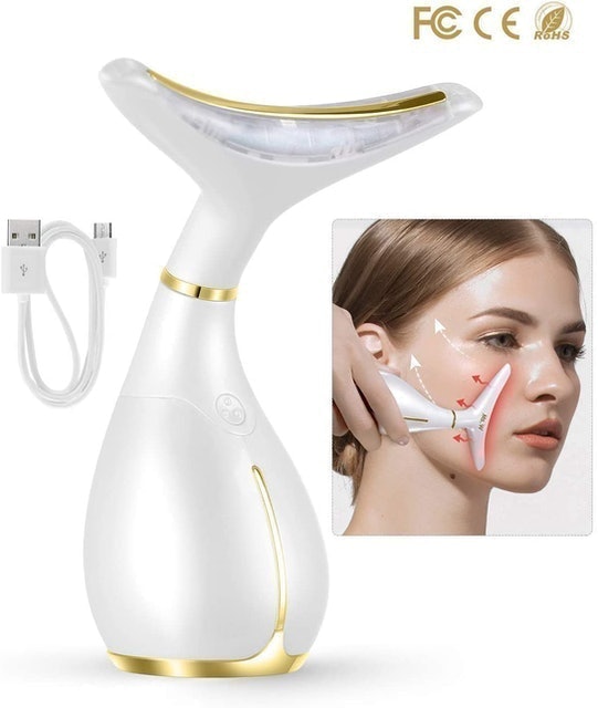 Ms.Ｗ High-Frequency Face Massager With Heat and Vibration 1