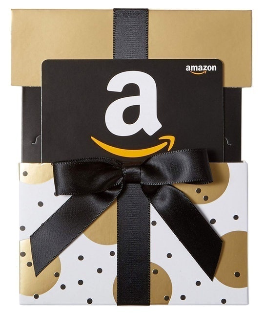 Amazon Gift Card in a Gold Reveal 1