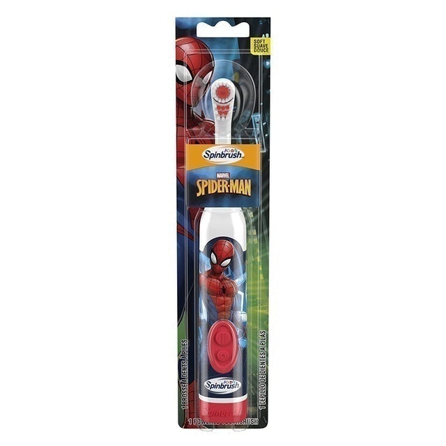 Arm & Hammer Kid's Spinbrush Spider-Man Powered Toothbrush 1