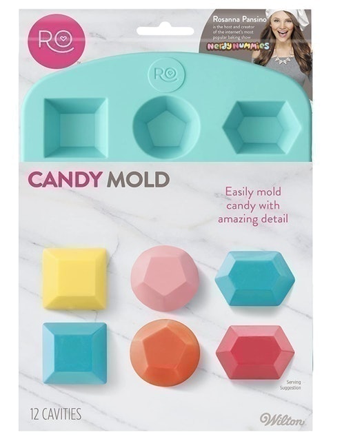 Wilton Gem Shapes Candy Mold 1
